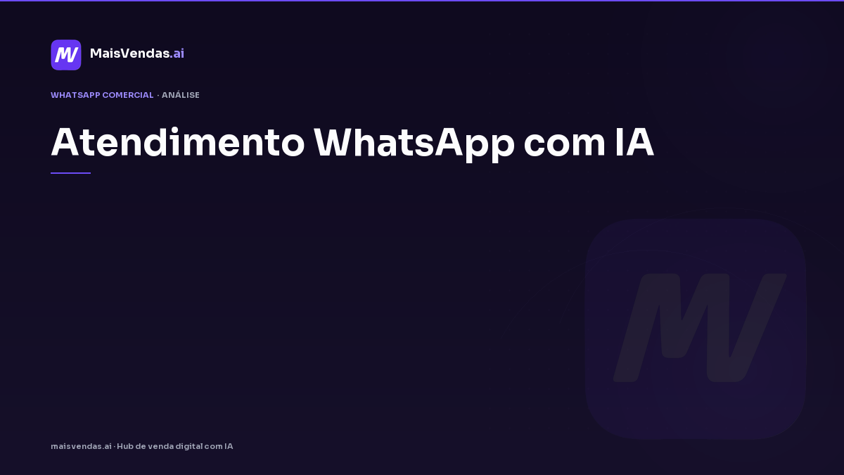 atendimento whatsapp com ia: mitos que travam times e o que a pesquisa sustenta
