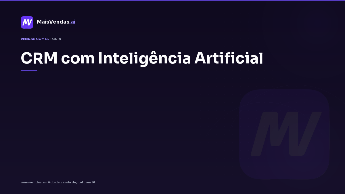 Guia prático: crm com inteligência artificial na operação da PME