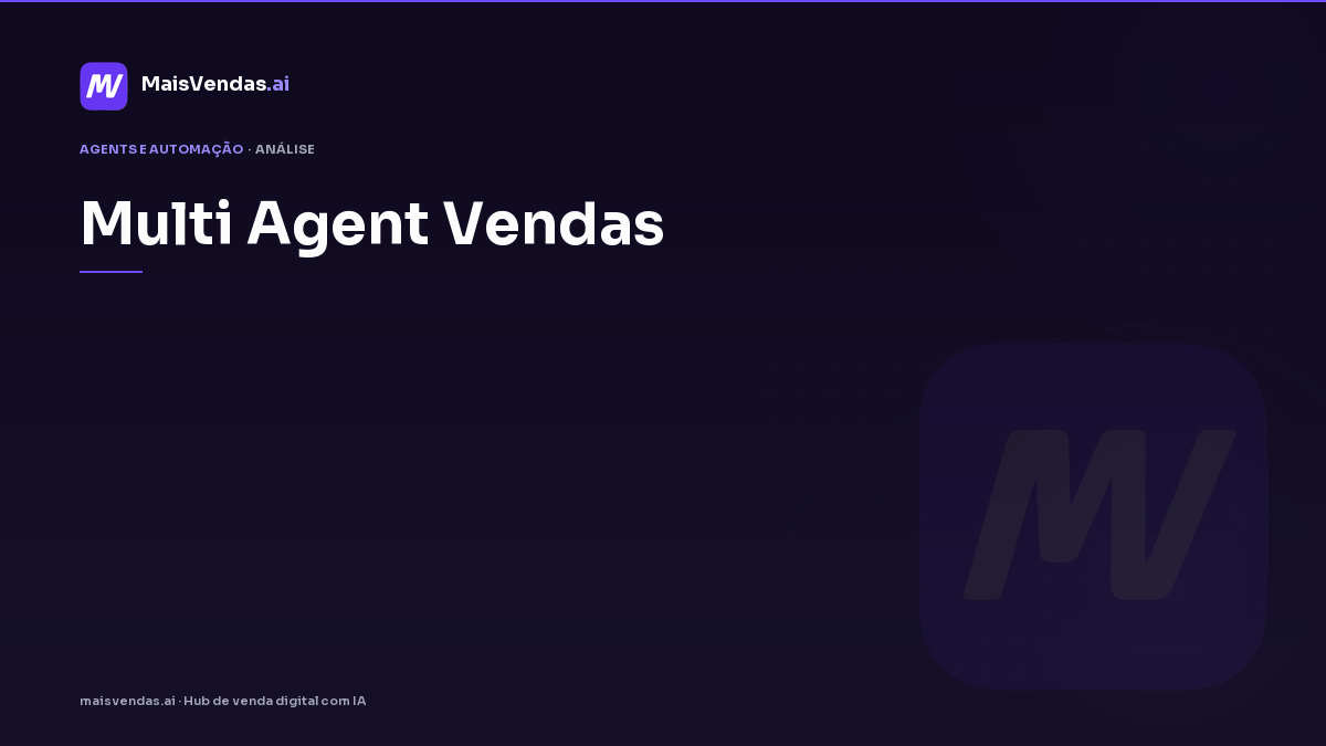 multi agent vendas: mitos que travam times e o que a pesquisa sustenta